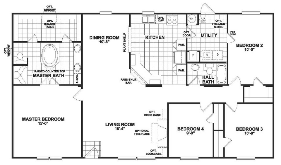 Singlewide Mobile Homes